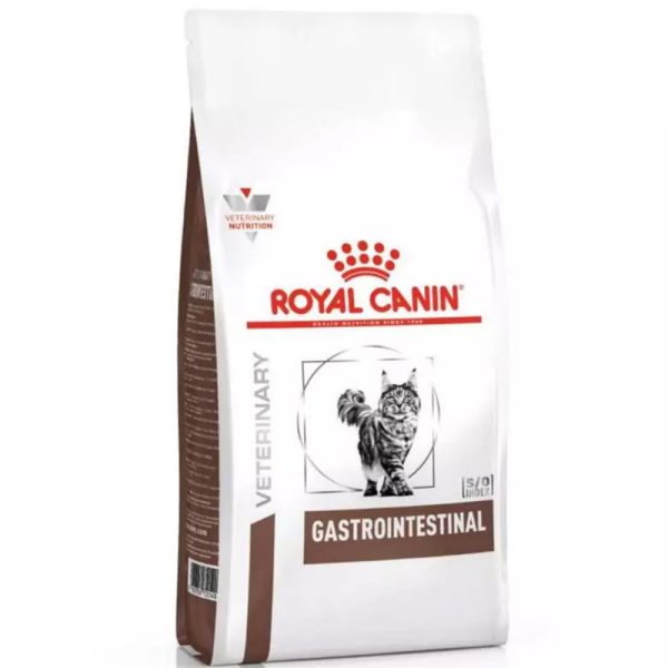 Royal Canin ชนิดเม็ด สูตร Gastrointestinal (ประกอบการรักษาทางเดินอาหาร) ขนาด 400 g.