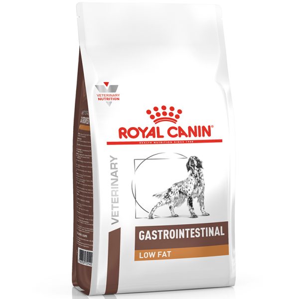 Royal Canin ชนิดเม็ด สูตร Gastrointestinal Low Fat (ประกอบการรักษาโรคทางเดินอาหาร) ขนาด 1.5 Kg.