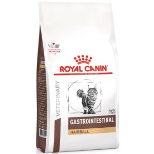 Royal Canin ชนิดเม็ด สูตร Gastrointestinal Hairball (ประกอบการรักษาทางเดินอาหาร) ขนาด 400 g.