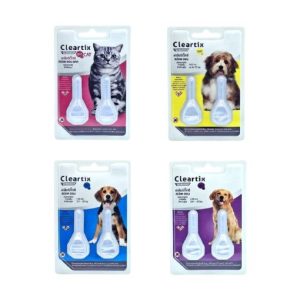 Cleartix Spot On ผลิตภัณฑ์หยดหลังป้องกันเห็บหมัด