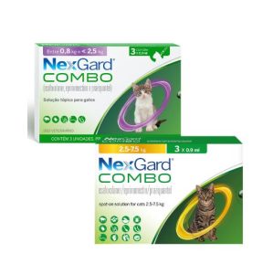 NexGard COMBO ชนิดหยดหลังสำหรับแมว