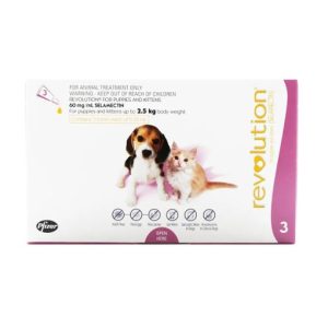 Revolution <2.5 kg. ชนิดหยดหลัง