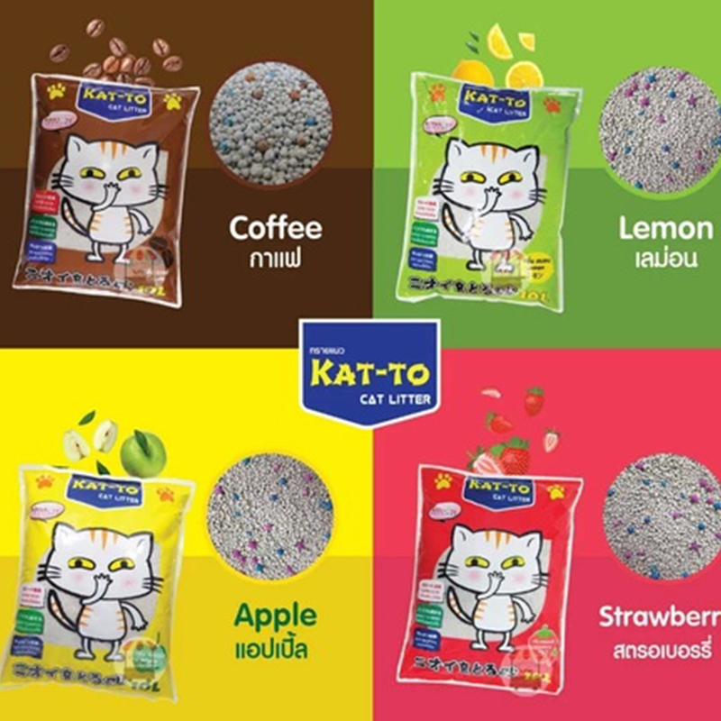 ทรายแมว Katto (แคทโตะ) 1 Katto.