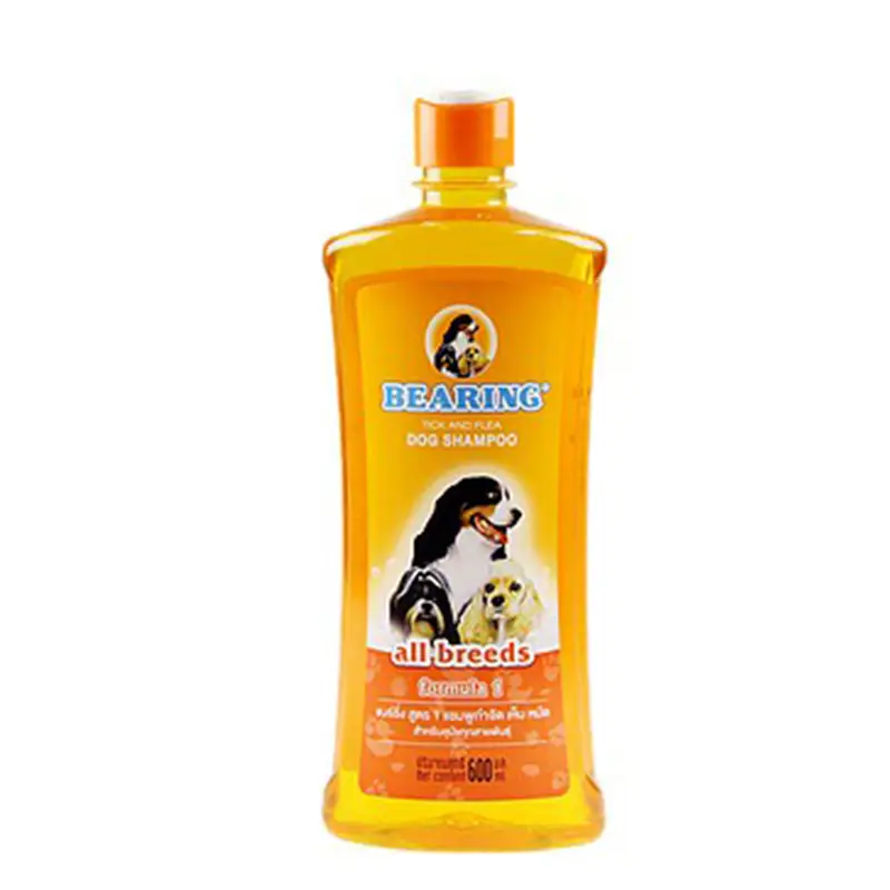 Bearing (แชมพูแบริ่ง) สูตร 1 กำจัดเห็บหมัด สำหรับสุนัขทั่วไป 600 มล. 1 Bearingformula1